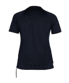 Dames plussize t-shirt blauw