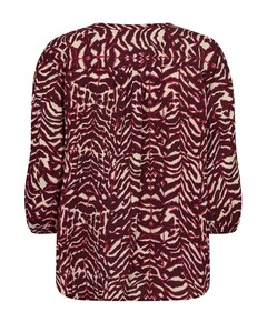 Dames blouse bordeaux