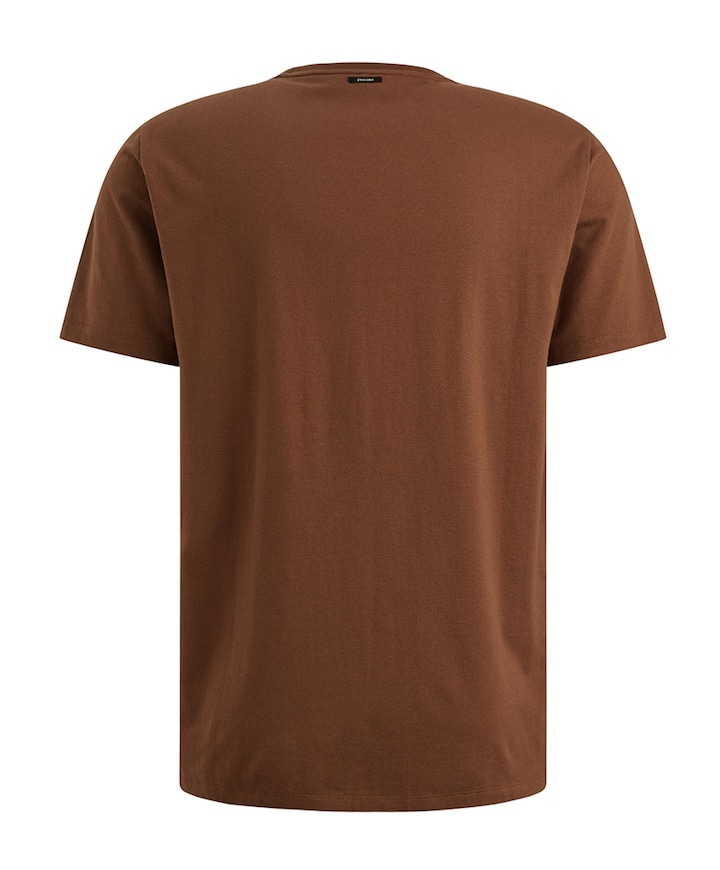 Heren t-shirt bruin