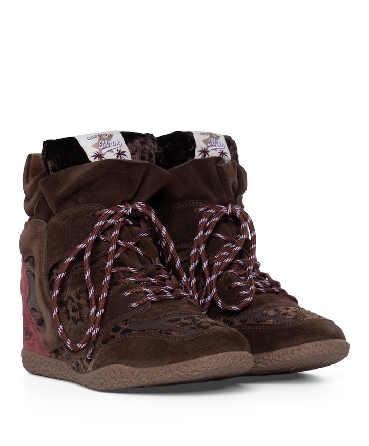 dames sneakers bruin