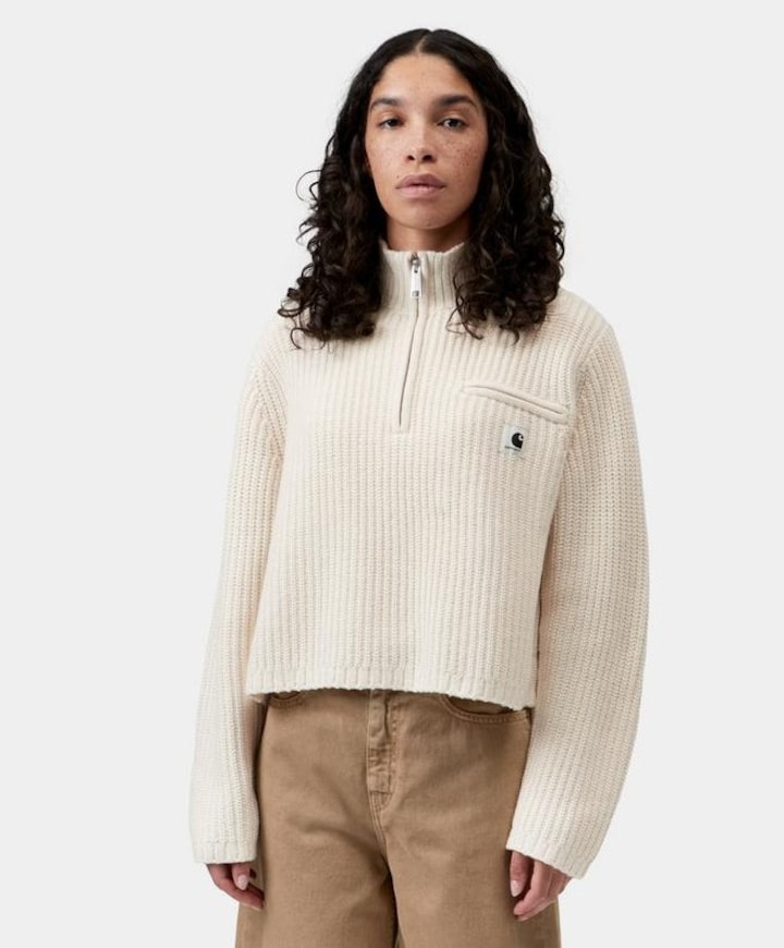 Dames sweater ecru