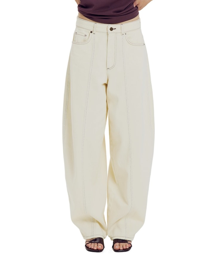 ARDEN-PA dames broek ecru