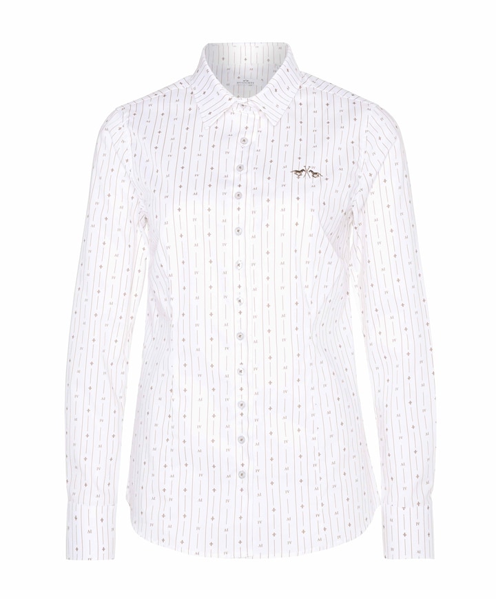 Dames blouse beige