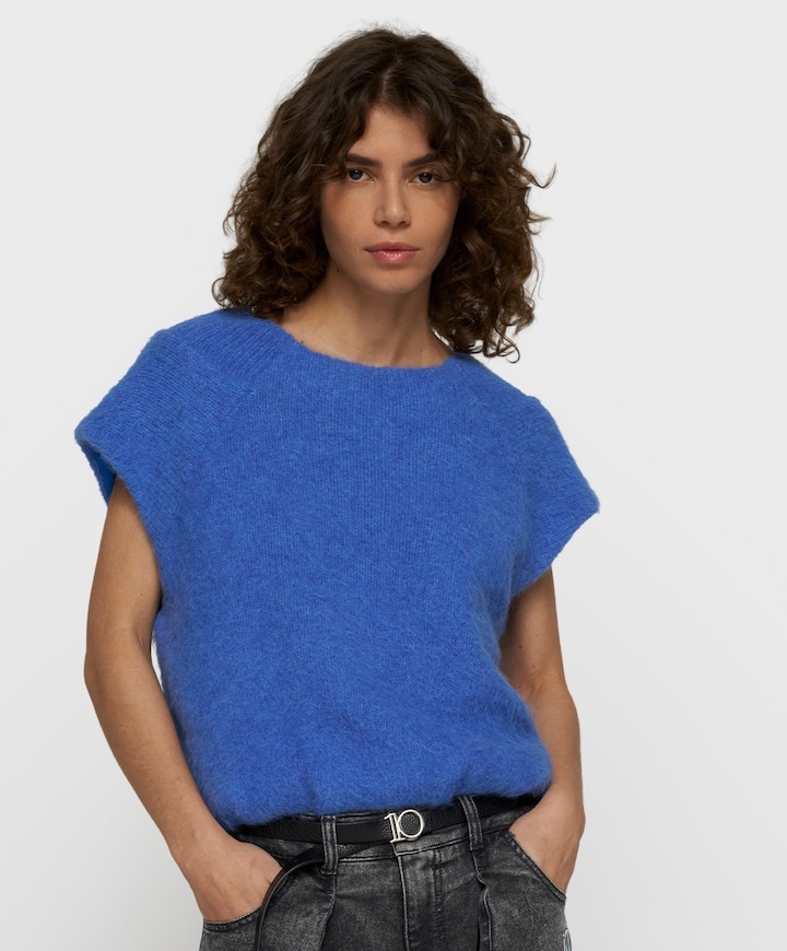 Dames spencer blauw
