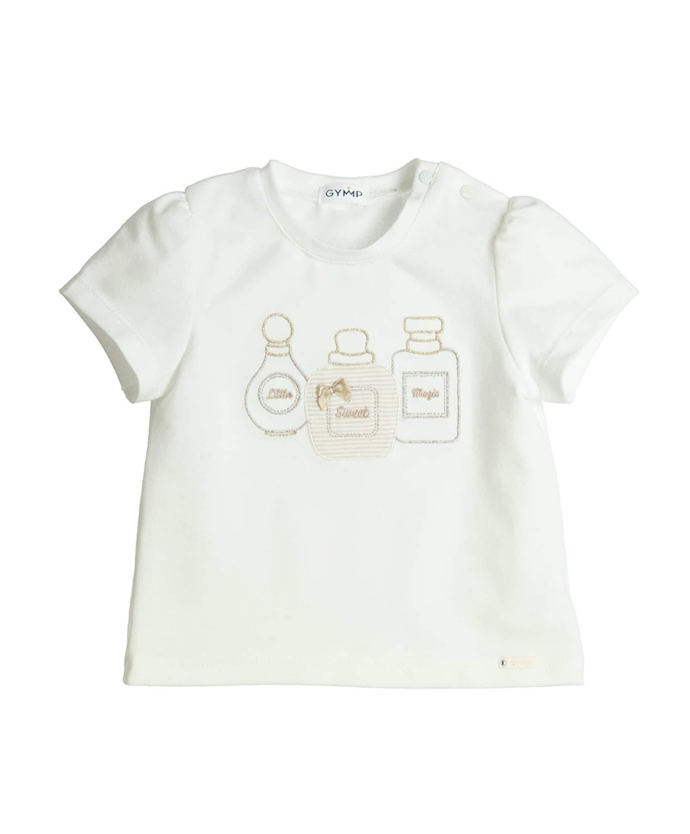 Meisjes T-shirt ecru