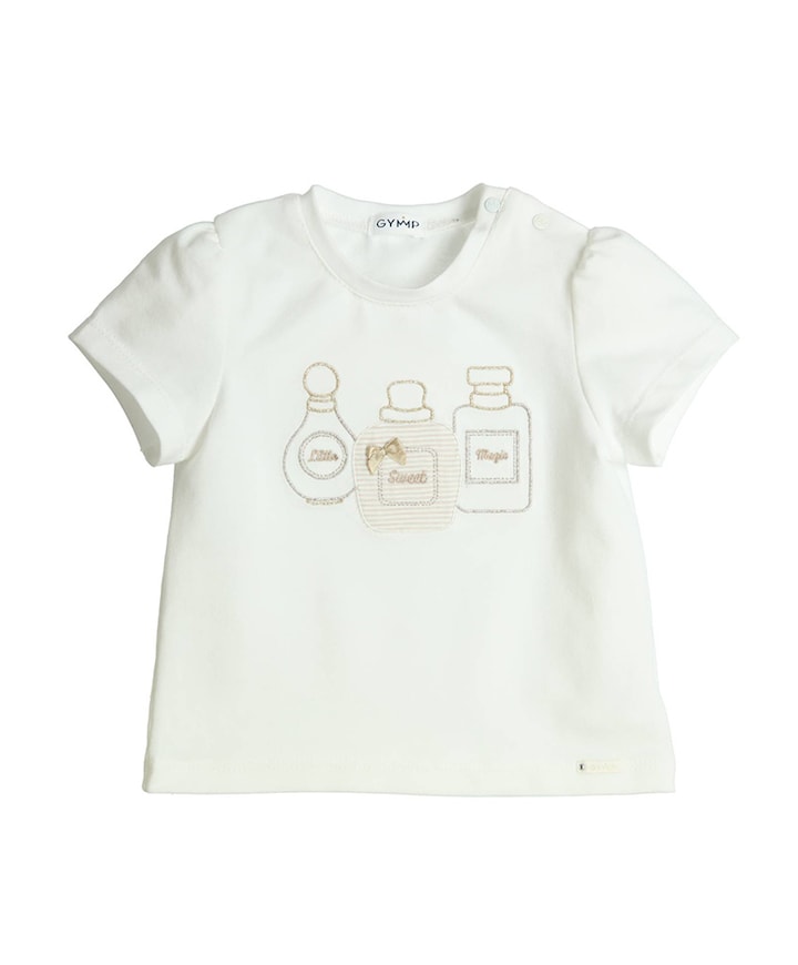 Meisjes T-shirt ecru