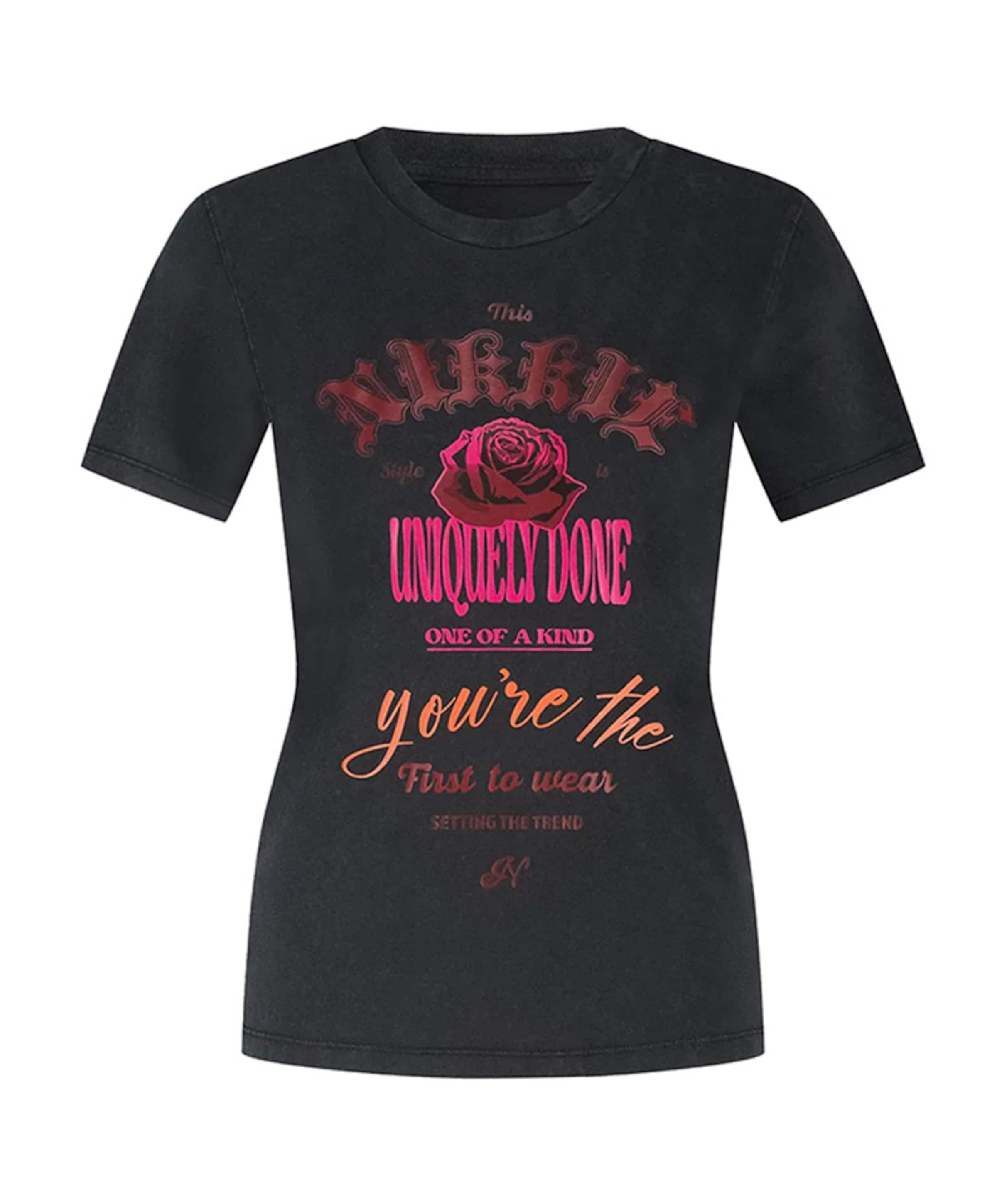 Dames t-shirt zwart