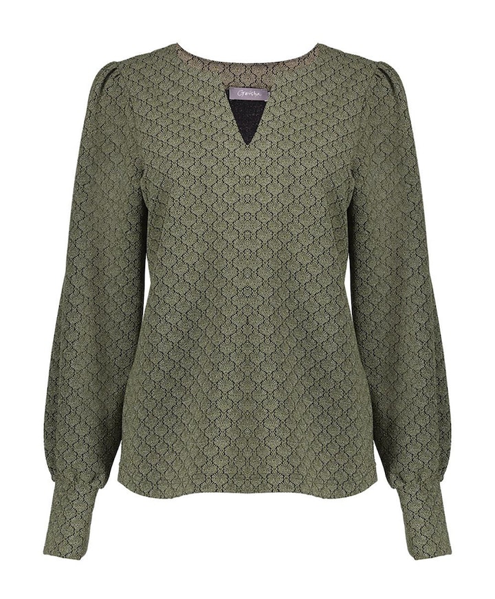 Dames top groen