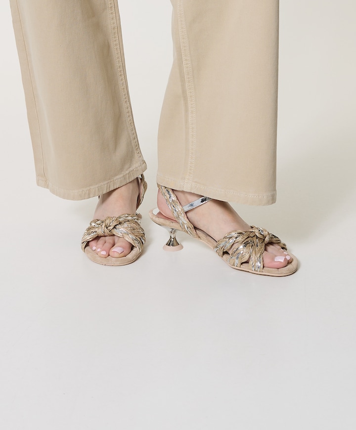 dames sandalets beige