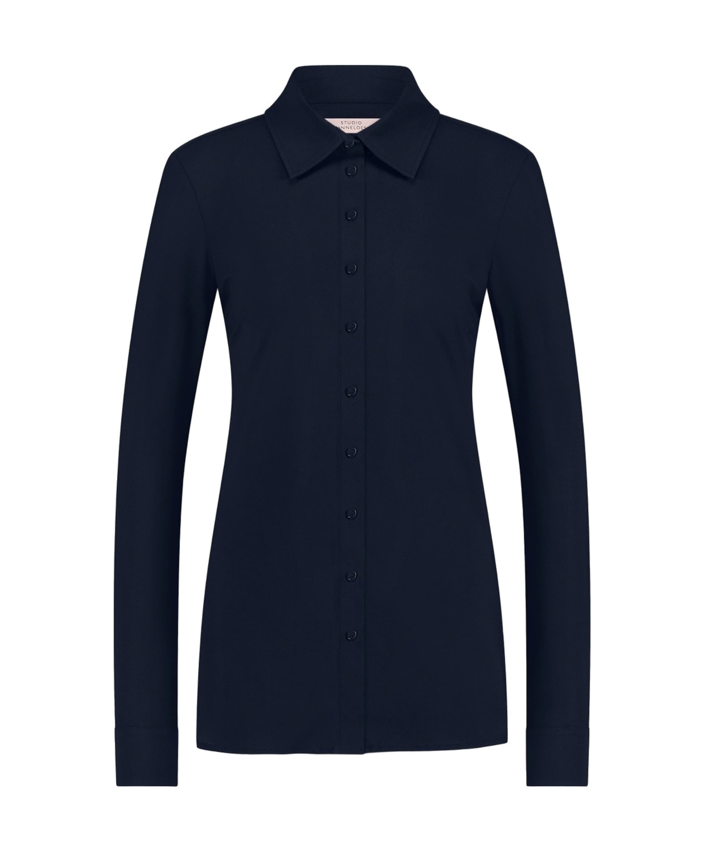 Dames blouse blauw