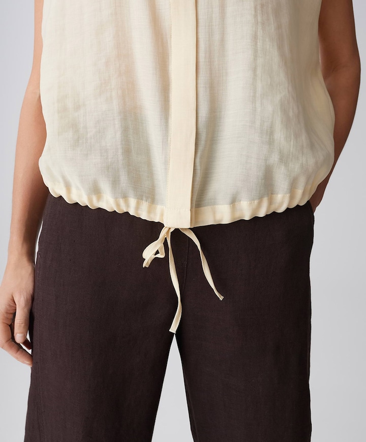 Dames blouse geel