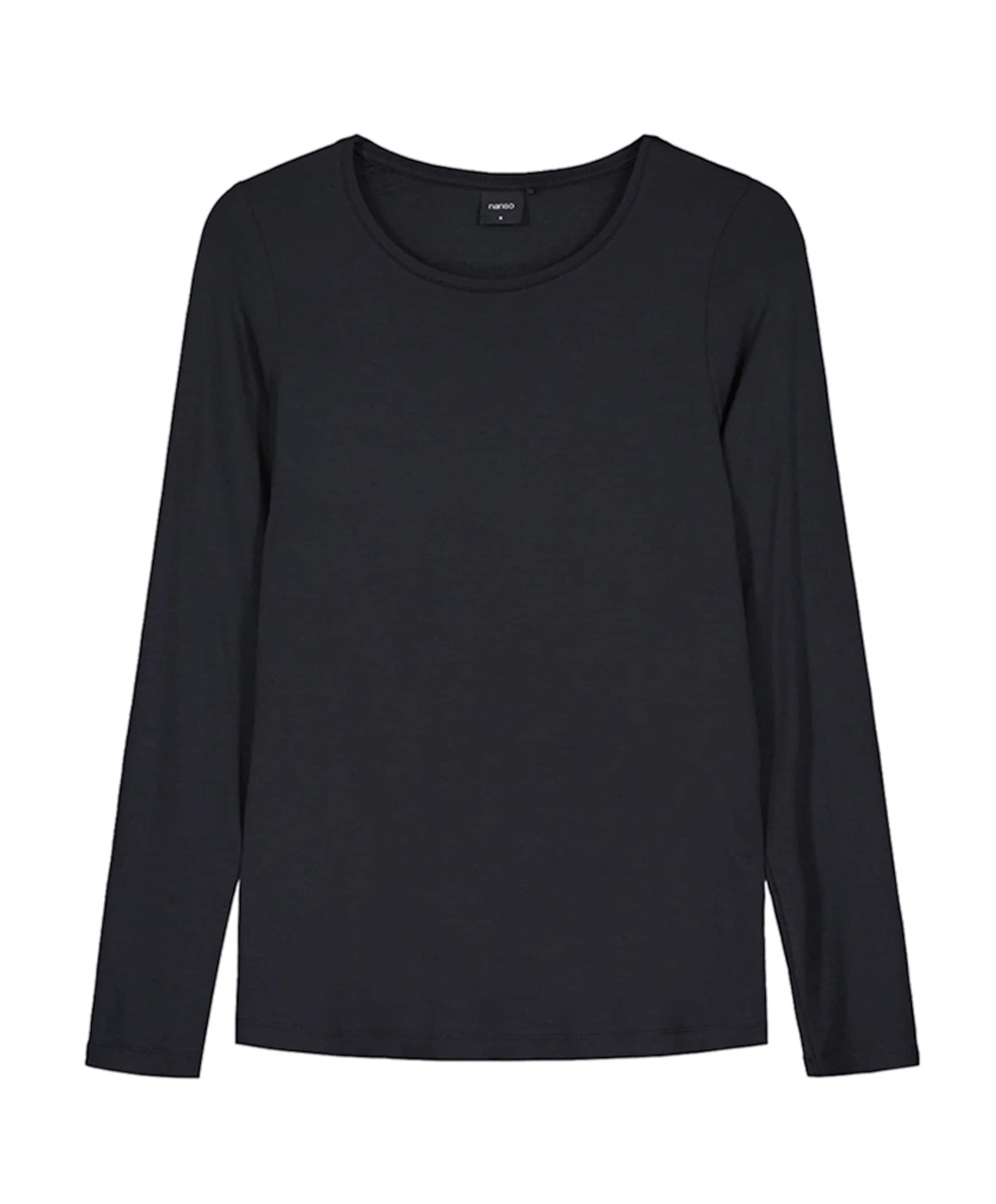 Dames pyjamatop zwart