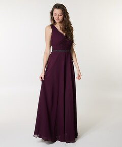 Dames jurk bordeaux