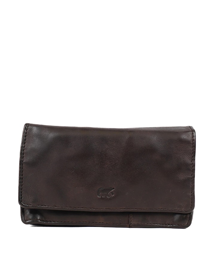 Dames portemonnee bruin