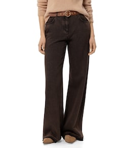 dames jeans bruin