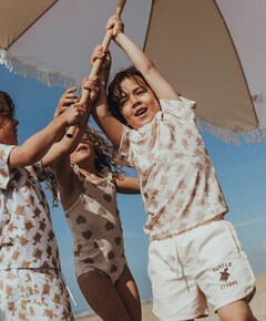 Jongens zwemshort ecru