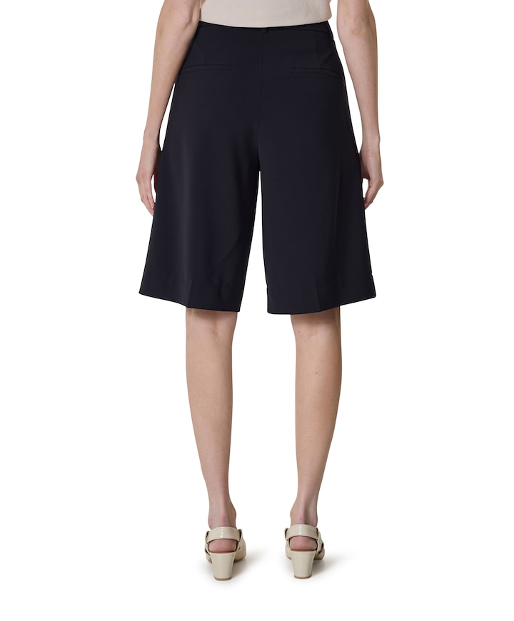 Anna dames bermuda blauw