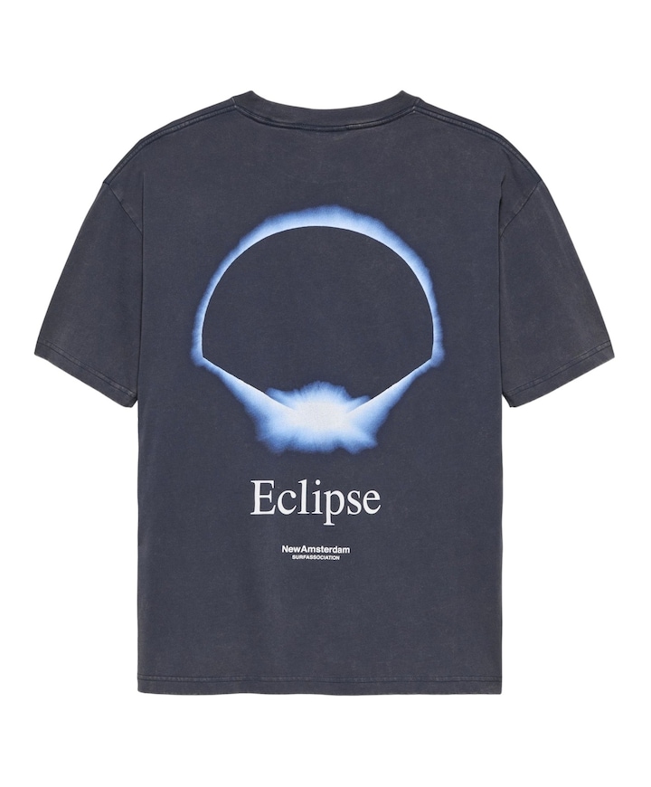 Heren T-shirt blauw
