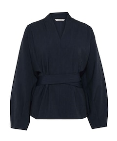 Dames blouse blauw