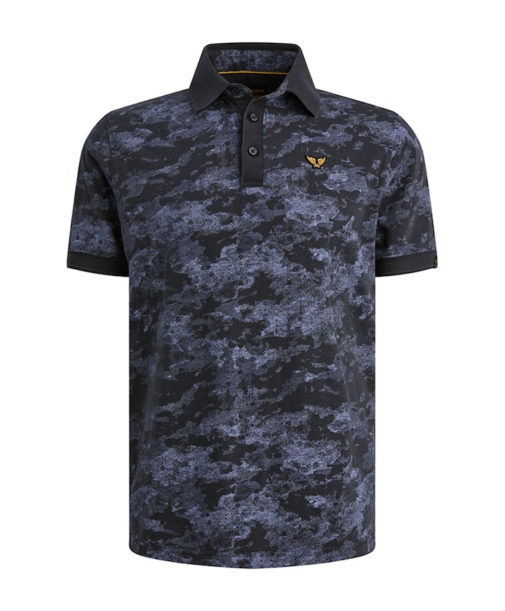 Heren polo grijs