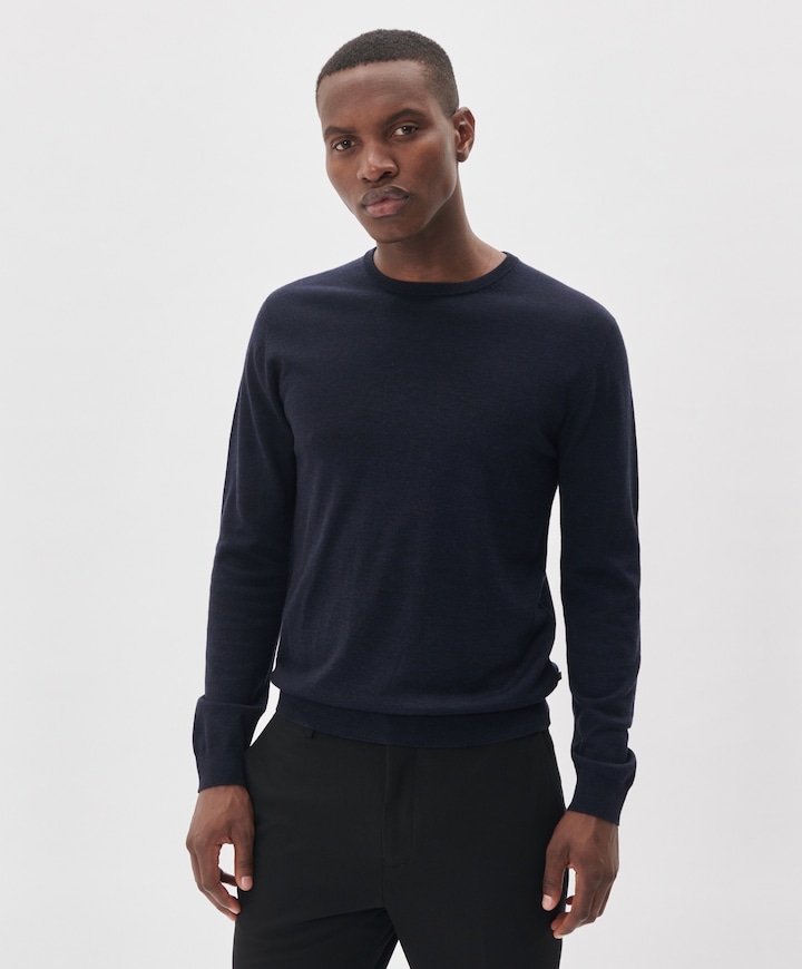 Heren trui blauw