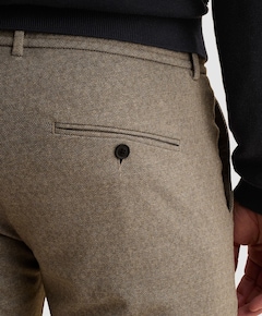 V11 CHINO PRINTED STRUCTURE heren broek grijs