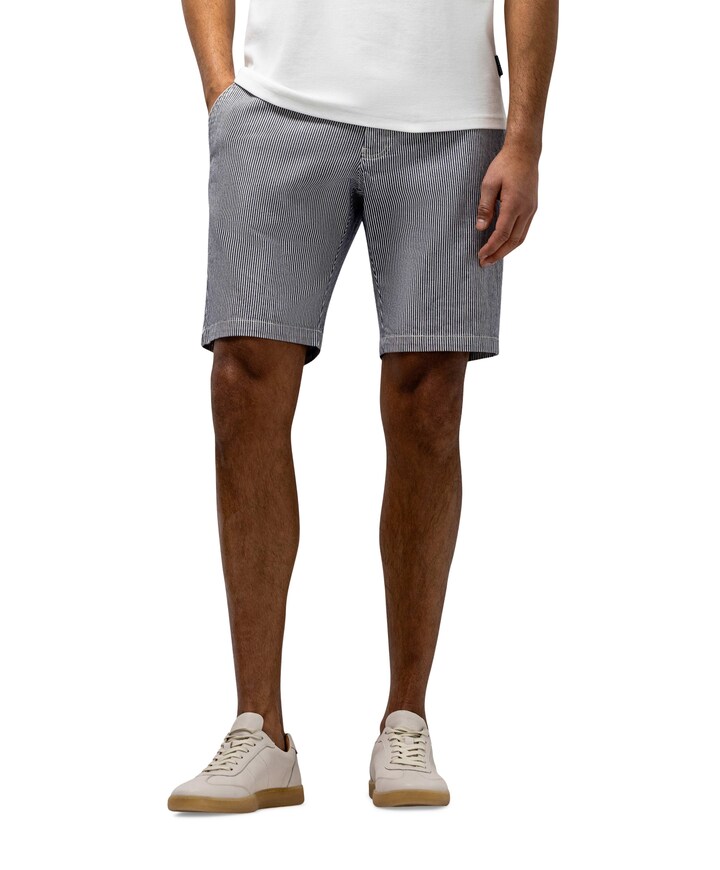 Bermuda Striped heren korte broek blauw