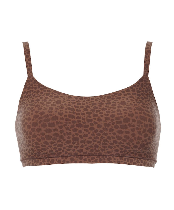 Dames bralette bruin