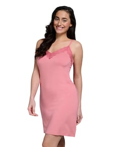 Dames nachthemd roze