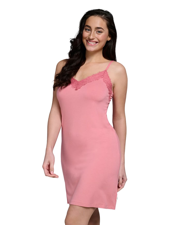 Dames nachthemd roze