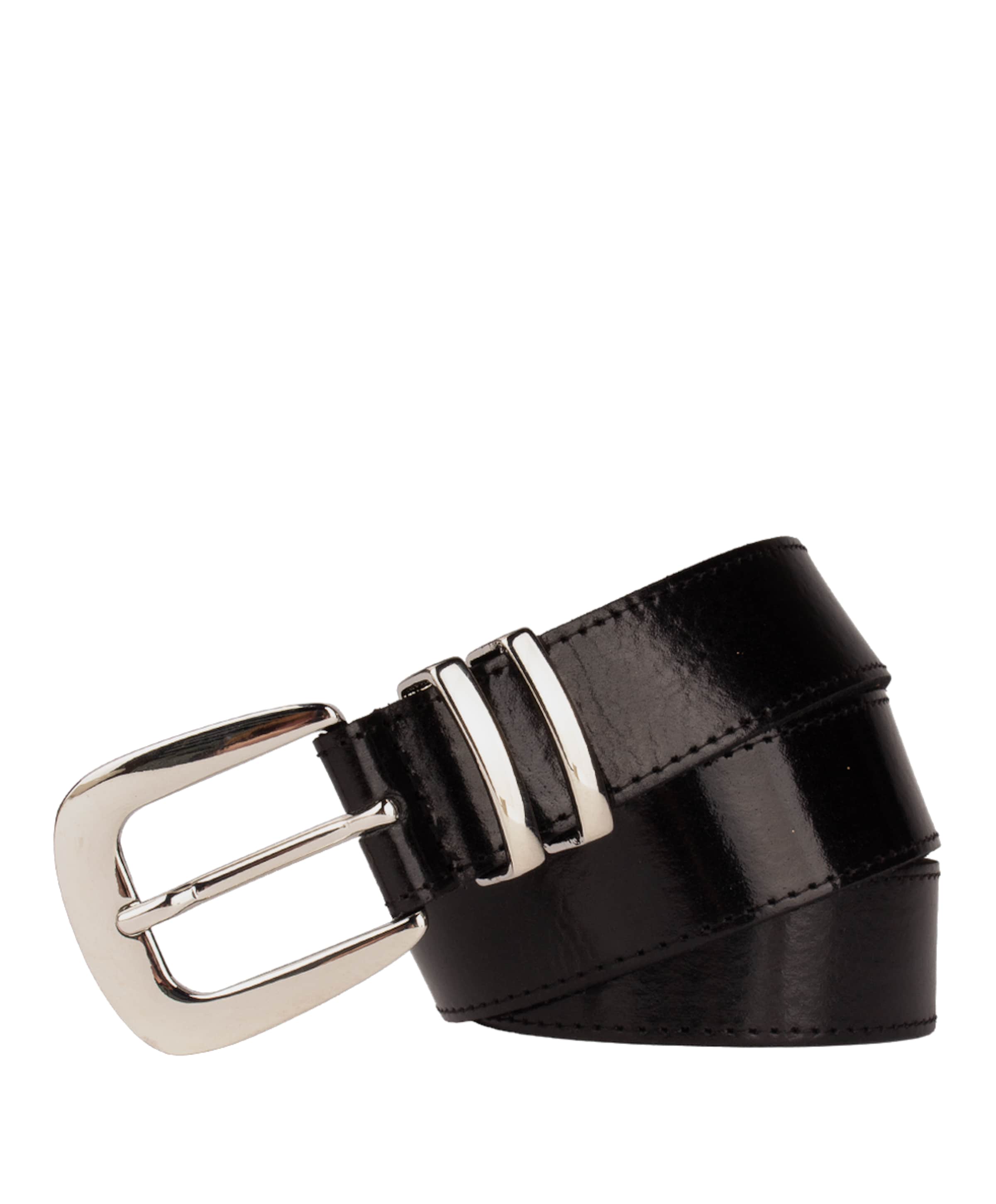 Dames riem zwart