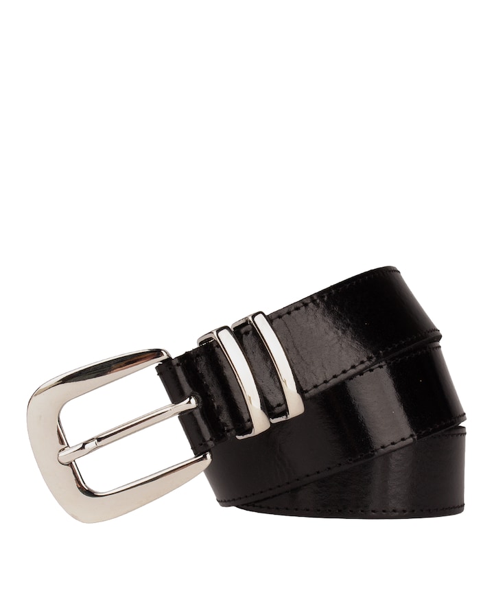 Dames riem zwart