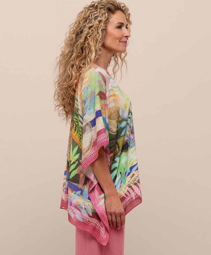 Dames blouse multicolor
