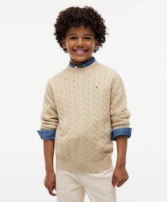 Jongens trui beige
