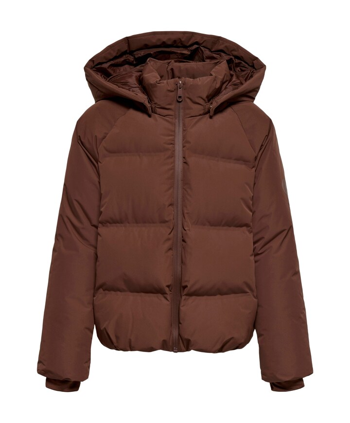Meisjes jas bruin