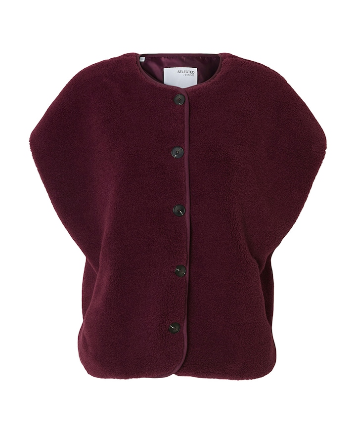 Gilet bordeaux