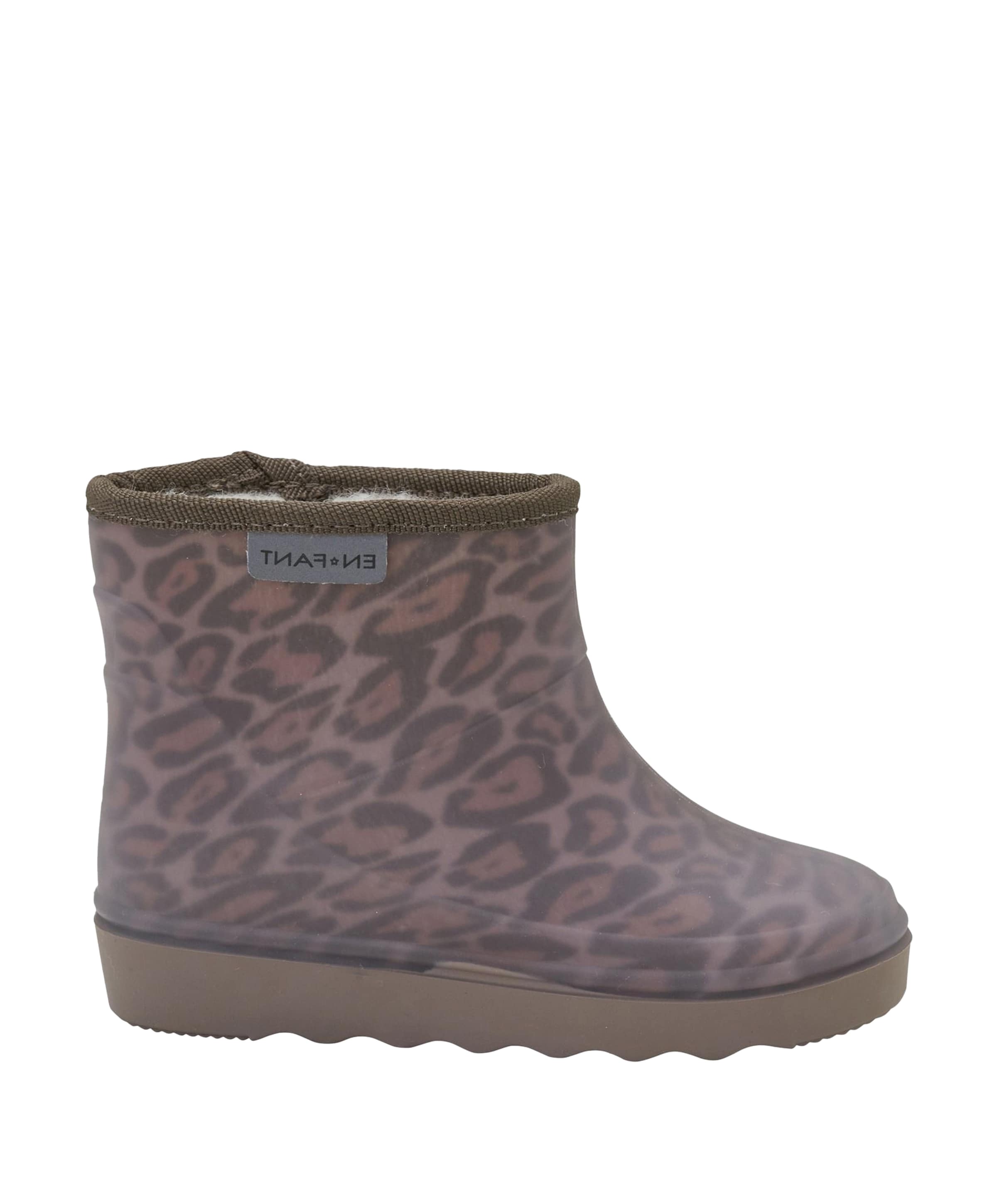 Thermo Boots Short Print meisjes boots bruin