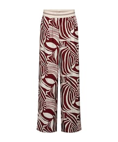 NESSY WEAVE dames broek rood