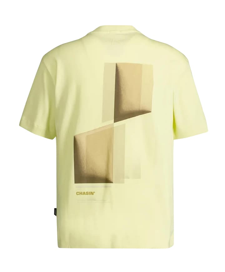 Heren T-shirt geel