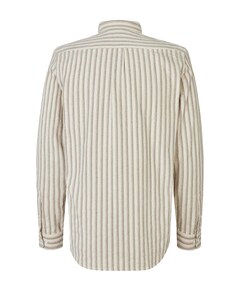 Heren overhemd lange mouw wit