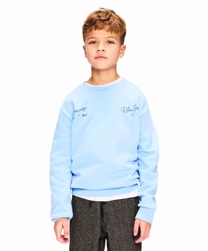 Jongens trui blauw