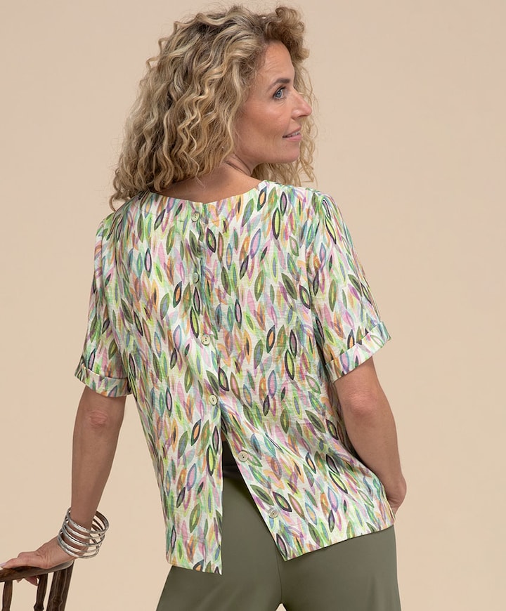 Dames blouse groen