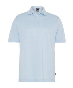 Heren polo blauw