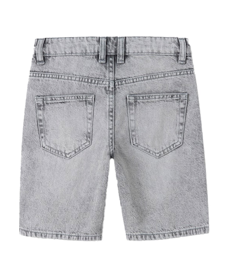 NKMRYAN REG L DNM 6750-DM NO jongens korte broek grijs