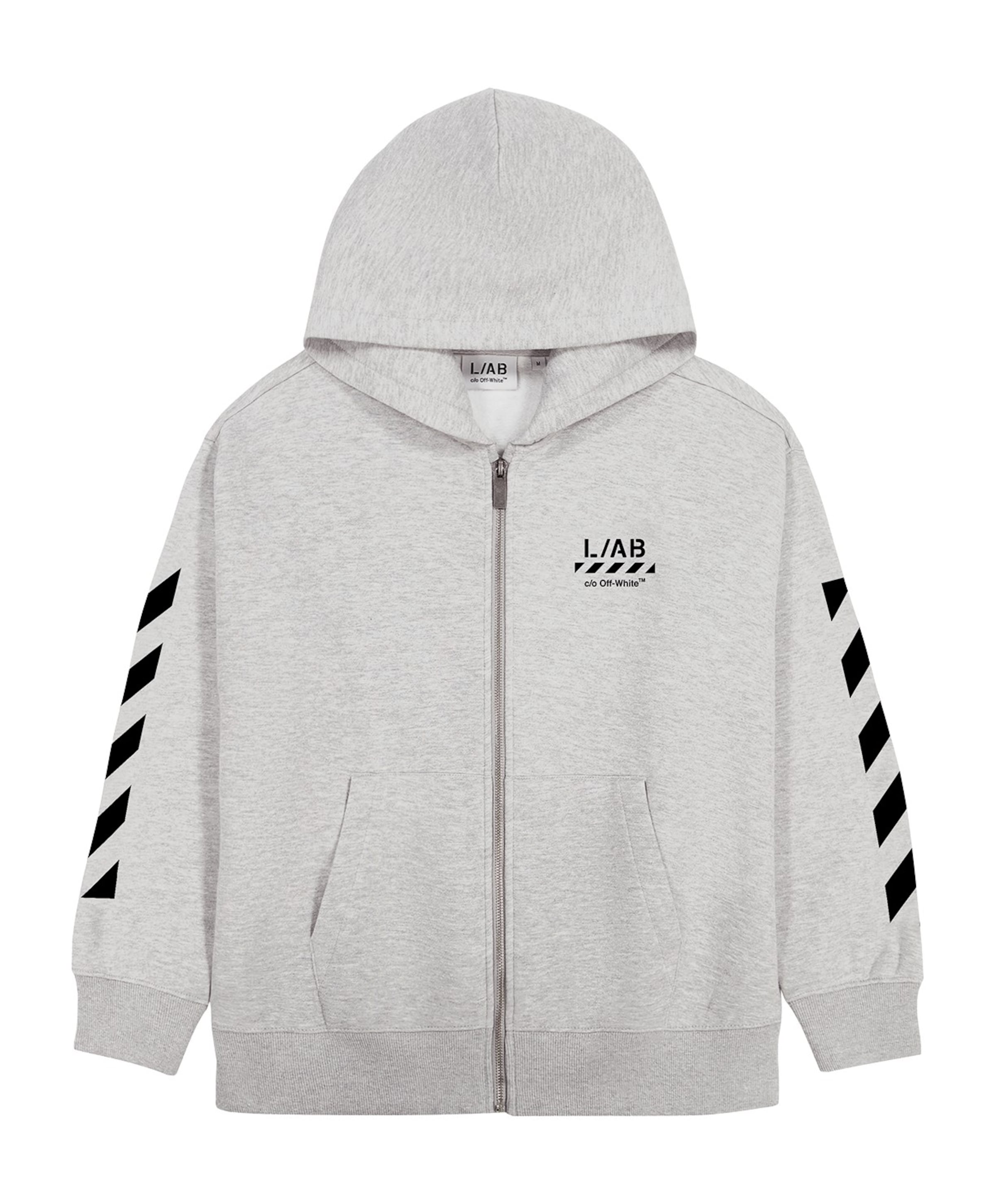 Jongens hoodie grijs