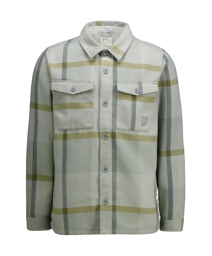 Heren overshirt groen