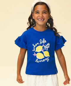 Meisjes T-shirt blauw