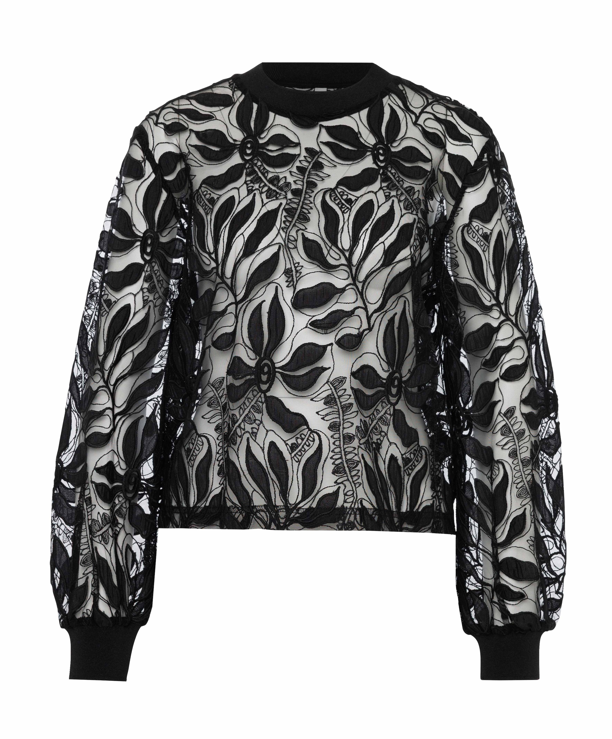 Dames blouse zwart