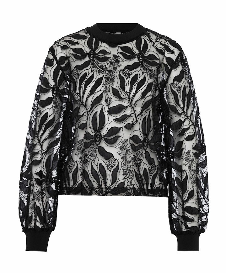 Dames blouse zwart