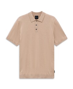 Heren polo beige